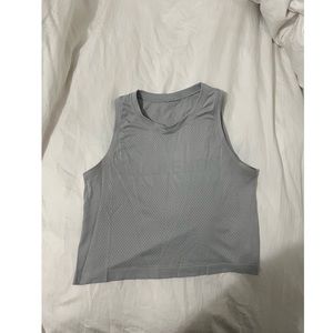 Lululemon Breeze By Muscle Crop Tank Top *logo